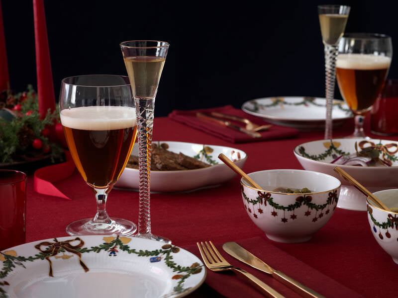 Stjerne Riflet konfektskål, 2 stk. - 30 cl.